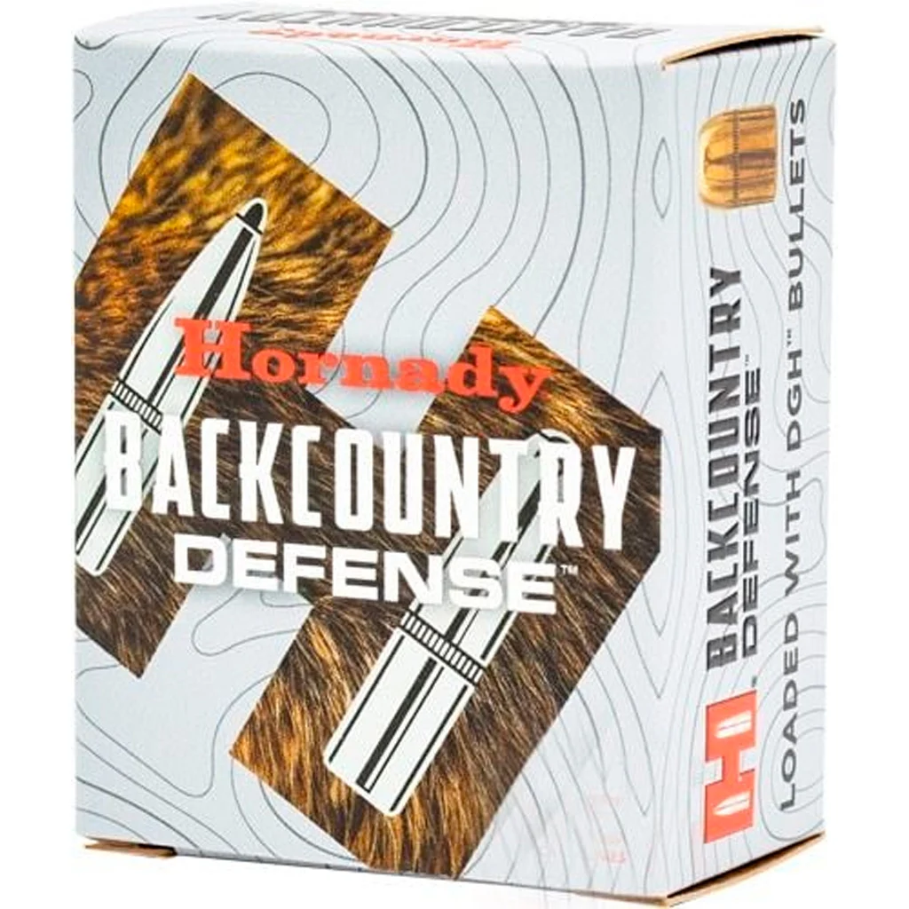 HORNADY Back Country Defense Pistol Ammo 460 S&w Mag. 300 Gr. Dgh 20 Rd.