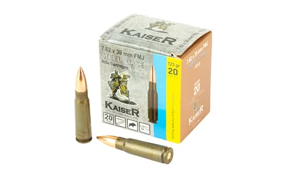 KAISER 7.62x39 123gr Fmj 20/1000