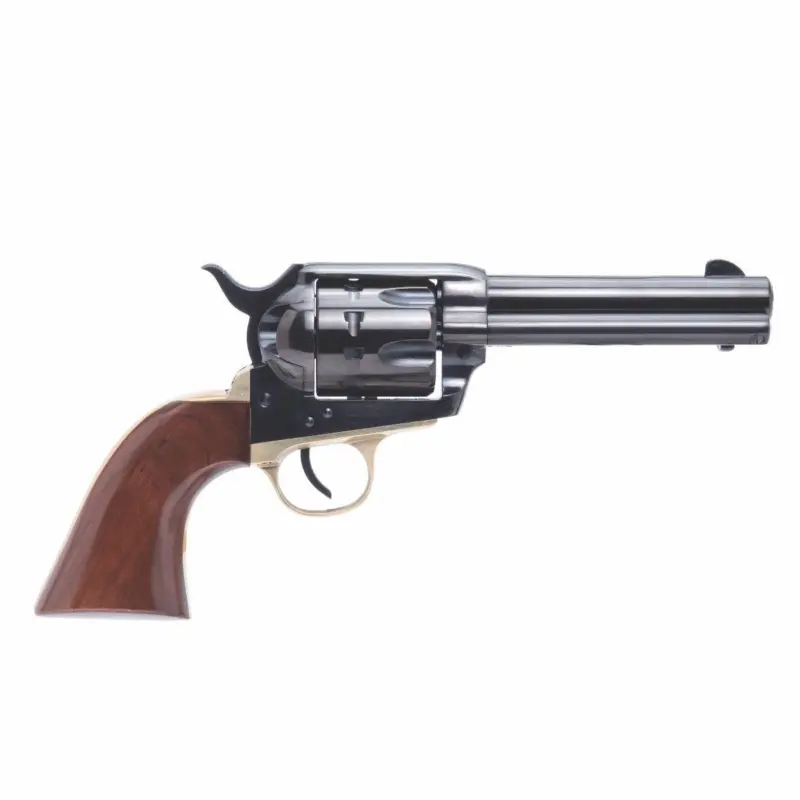 CIMARRON Pistolero Handgun .22 Lr 6rd Capacity 4.75" Barrel Blued Finish Smooth Walnut Grip