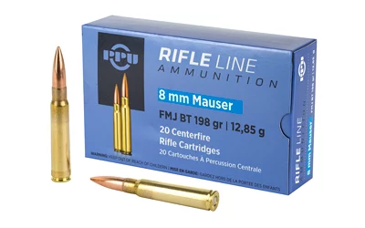 PPU 8mm Mauser Fmj 198gr 20/200