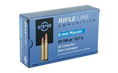PPU 8mm Mauser Sp 196gr 20/200