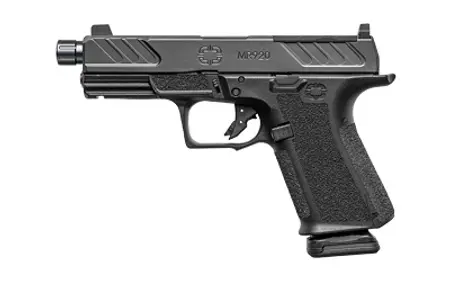 SHADOW Systems Mr920 Fnd 9mm Bk/bk Or 15+1 Tb